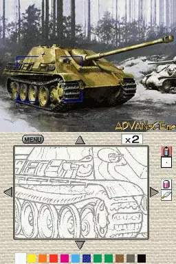 Image n° 3 - screenshots : Kokoro ga Mezameru Otoko Tachi no Nurie DS - Tamiya Box Art